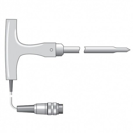 heavy duty NTC thermistor probe with T-shaped handle