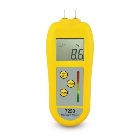7250 Moisture Meter & Damp Meter for timber & building materials