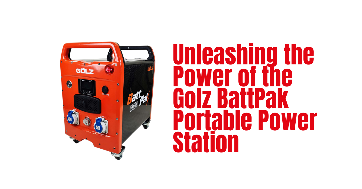 Unleashing the Power of the Golz BattPak Portable Power Station