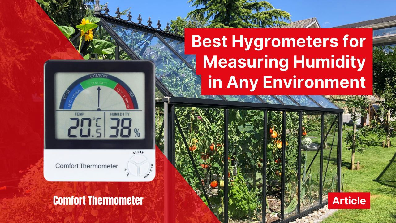 Best Hygrometers for Measuring Humidity in Any Environment