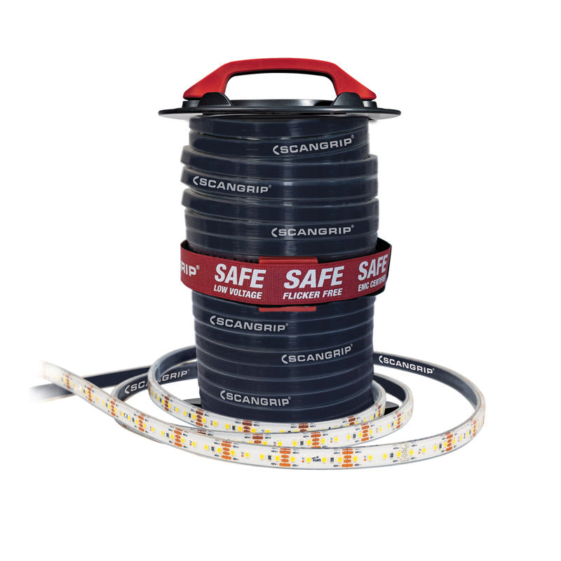Rope Light - 25 m approved flexible rope light, low voltage 48V, providing 20000 lumen.
