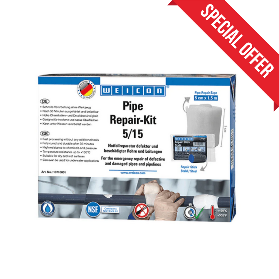 WEICON Pipe Repair Kit - Limited Time Offer!