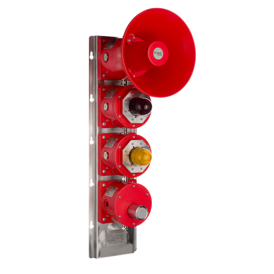 Explosion Proof (ATEX / IECEx) Sounder & Beacon Combination (GRP) – SB150