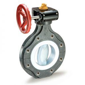 ChemValve Fluoropolymer Lined Butterfly Valves
