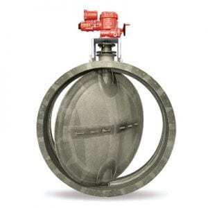 Large Diameter FRP Butterfly Valves