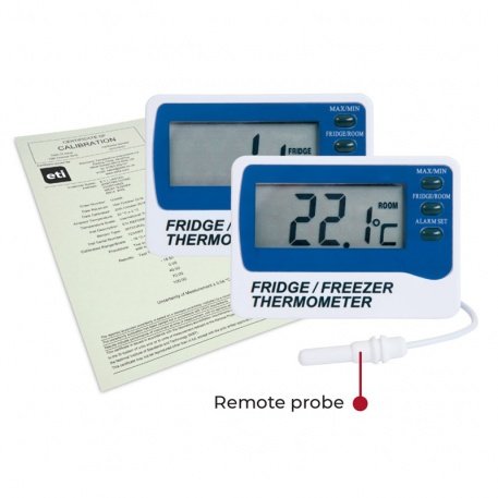 LCD Digital Fridge Thermometer Probe Fridge Freezer Temperature UK