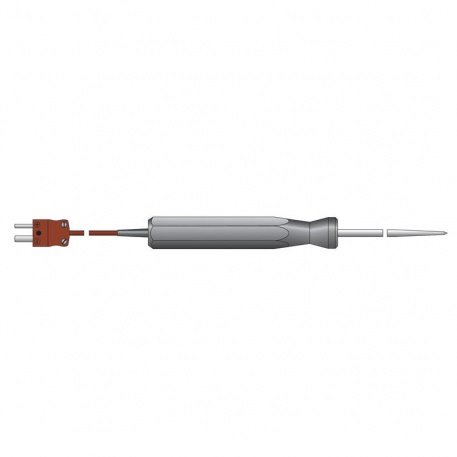 penetration temperature probe for liquids & solids