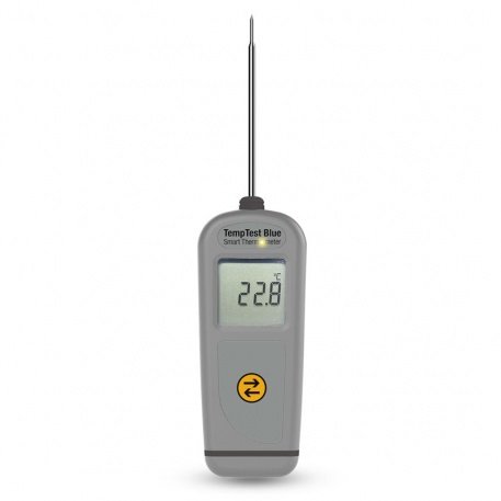 TempTest Blue Smart Thermometer with 360 degree rotating display