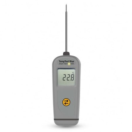 TempTest Blue Smart Thermometer with 360 degree rotating display